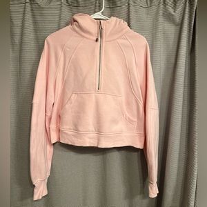 Strawberry Milkshake Scuba HalfZip Lululemon